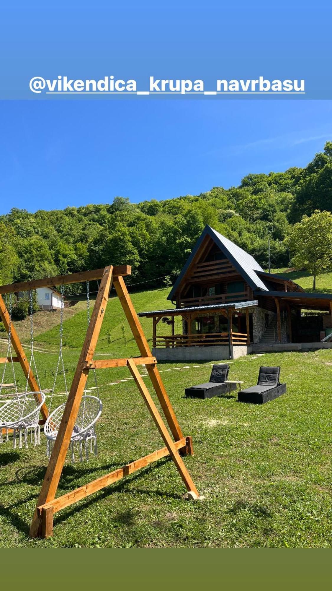 Vila Vikendica Krupa Na Vrbasu Banja Luka Exteriér fotografie